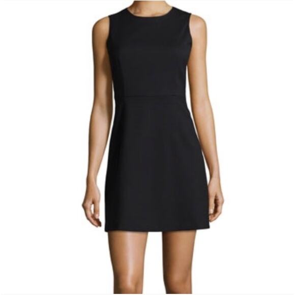 Theory Arila Quartet Sleeveless Dress Black Size 4 - Picture 1 of 8
